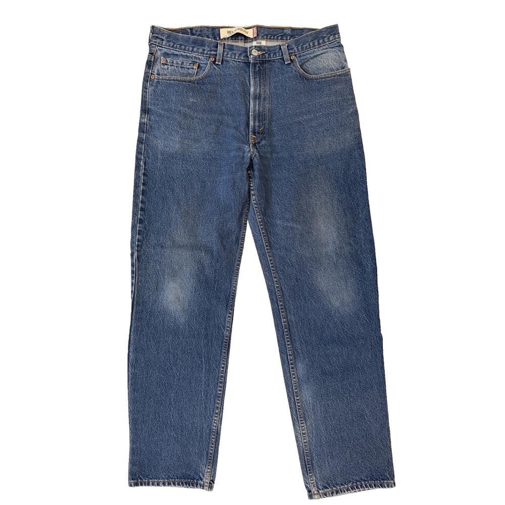 Vintage Levis 550 Jeans Mens 38x34 Blue Relaxed Fit Tapered Leg Denim Medium Y2K